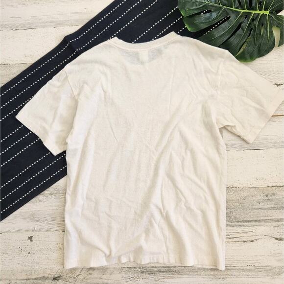 Re/Done 90s Easy 'Surf Sex Sun' T-Shirt Vintage White Short Sleeve Size XS - Picture 3 of 8